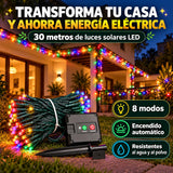 Luces LED Solares 30 Metros Multicolor
