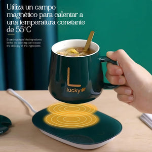 TAZA CON CALENTADOR ELECTRICO