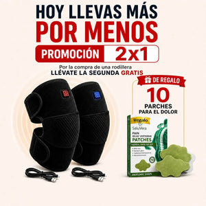 KIT CUIDAR DE MAMA Y PAPA(2 RODILLERAS TERMICAS + 10 PARCHES )
