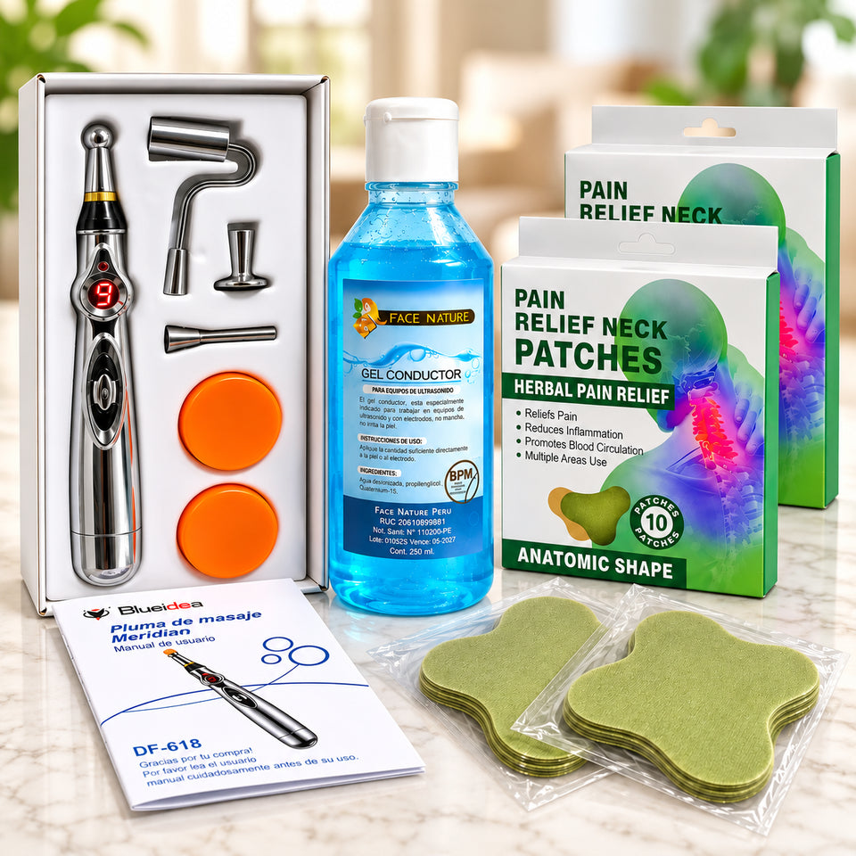 KIT DE RELAJACION MUSCULAR 3 EN 1