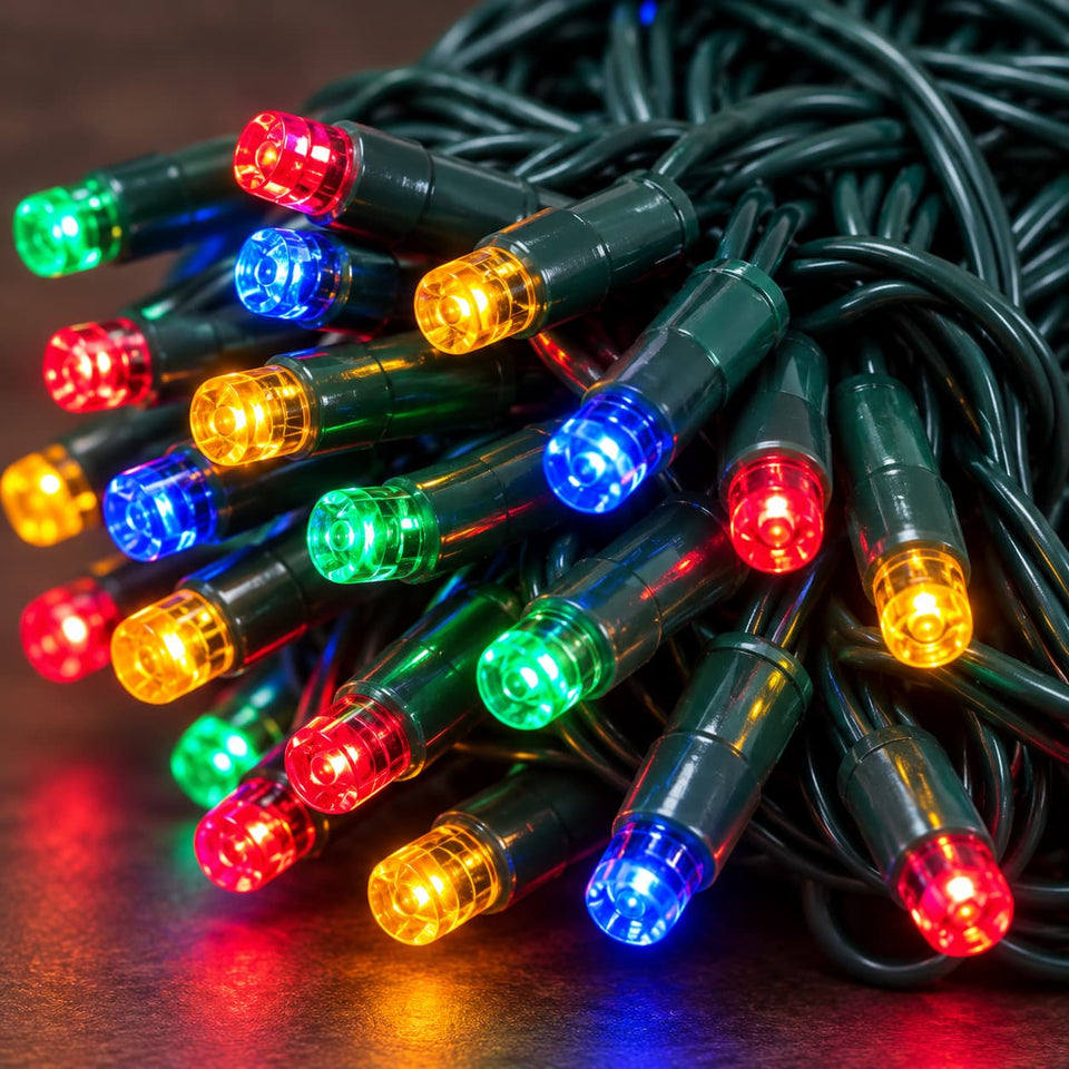 Luces LED Solares 30 Metros Multicolor