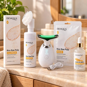 KIT DE REJUVENECIMIENTO ACLARANTE DE ARROZ