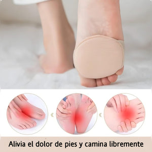 Pack de 3 pares de almohadillas para pies