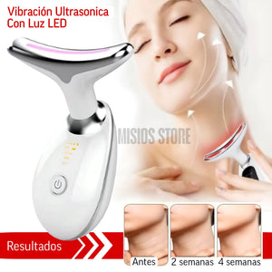 MASAJEADOR FACIAL LED RECARGABLE